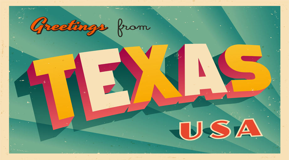 Greetings from Texas USA