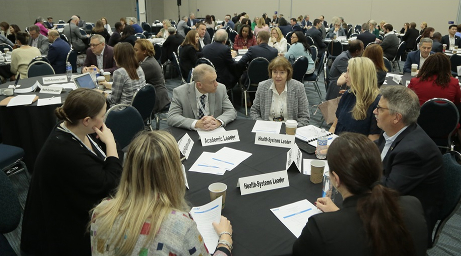 Pharmacy school deans and pharmacy leaders from health systems met at the 2023 Midyear Clinical Meeting & Exhibition to discuss shared challenges.