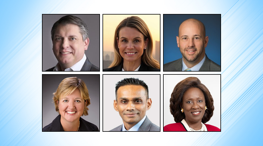 Members of the PICS Advisory Group, including (top row, l-r) Tad Gomez, Carrie Morton, and Rick Couldry, joined CPEL participants, including (bottom row, l-r) Melissa Frank, Dave Lacknauth, and Elizabeth Oyekan, at ASHP headquarters last week.