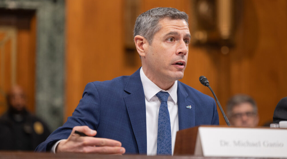 ASHP’s Michael Ganio appeared before a Senate committee