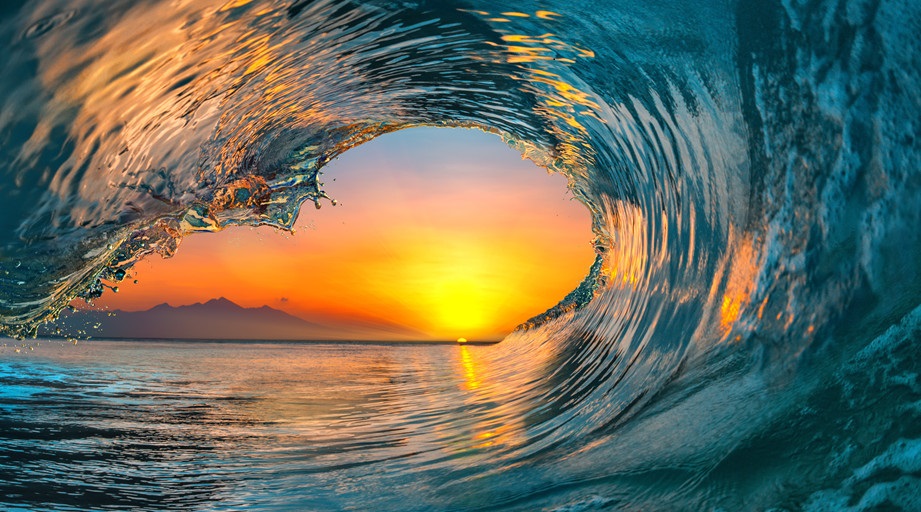 Surfing the waves