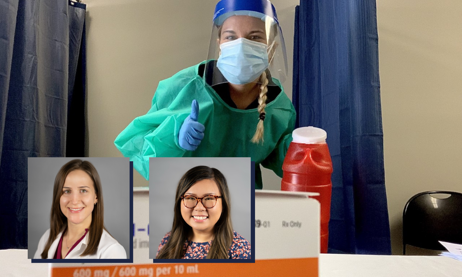 Viktoria Avlasevich, PYG1 pharmacy resident at University of Rochester Medical Center in Rochester, NY; and Erica Mabry, PGY1 pharmacy resident at UNC Eshleman School of Pharmacy, Chapel Hill, NC.